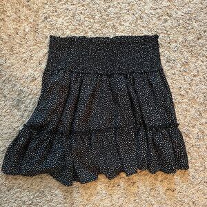 BLACK AND WHITE ALTAR’D STATE SKIRT